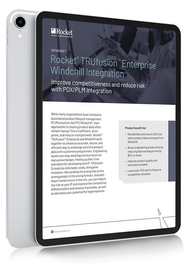 Rocket TRUfusion Windchilld integration pdf thumbnail