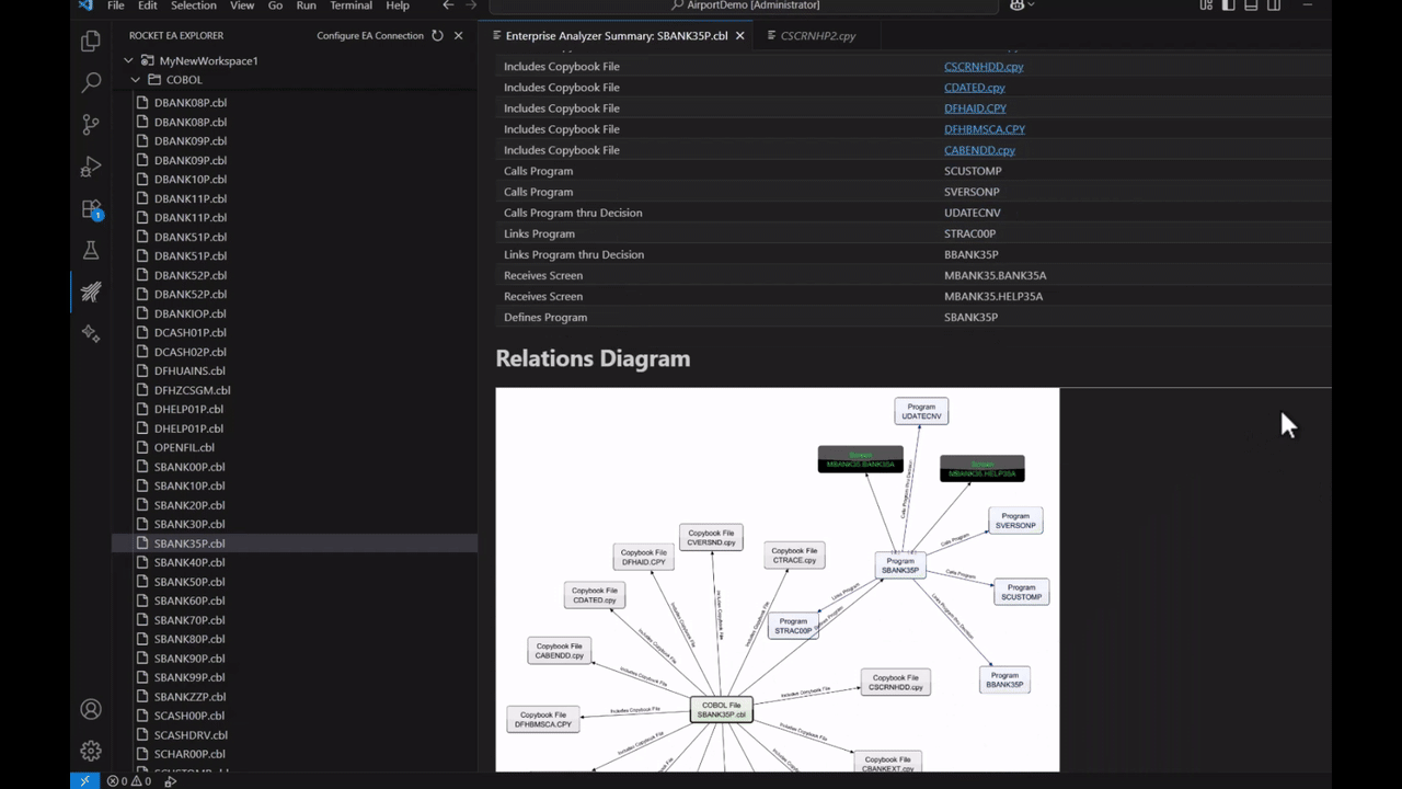 COBOL program summary generation part 2
