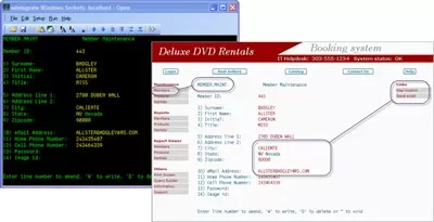 wIntegrate screens