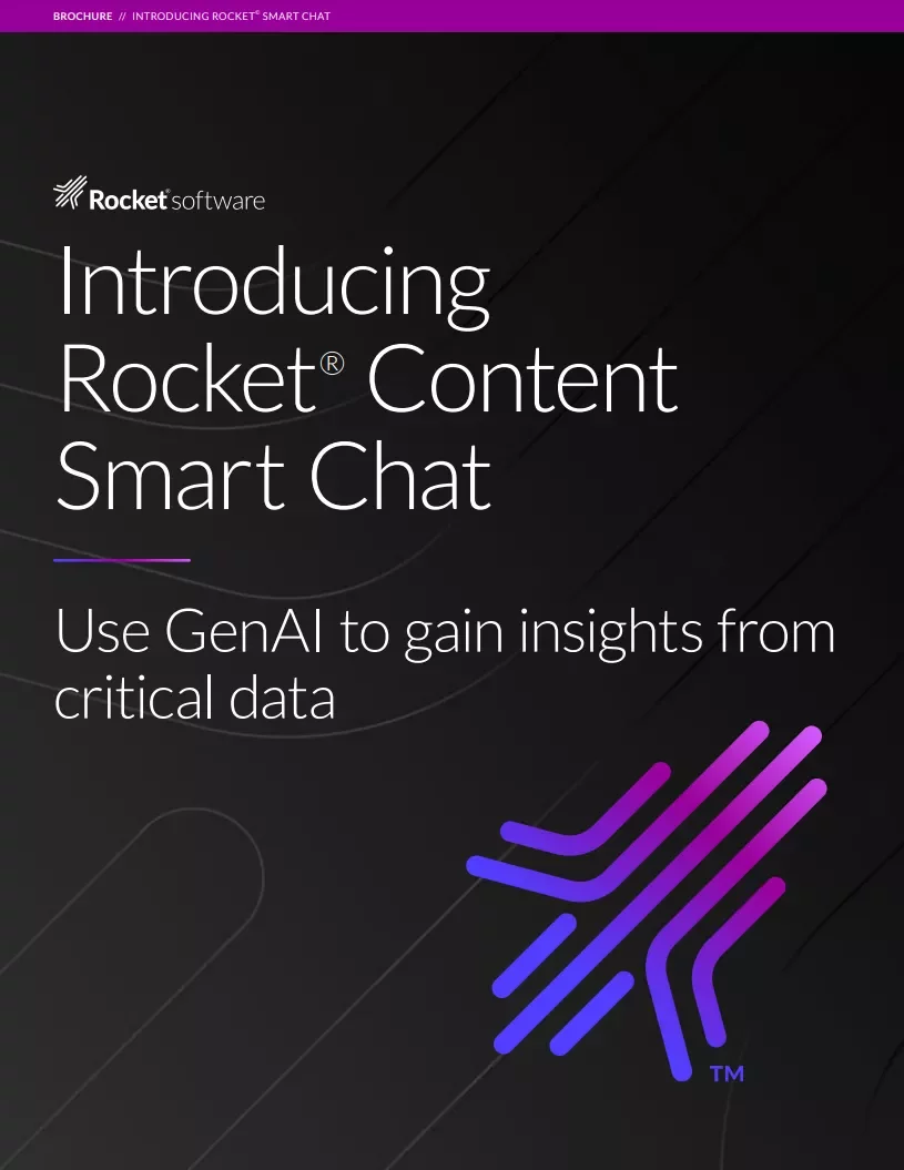 Rocket Content Smart Chat Brochure