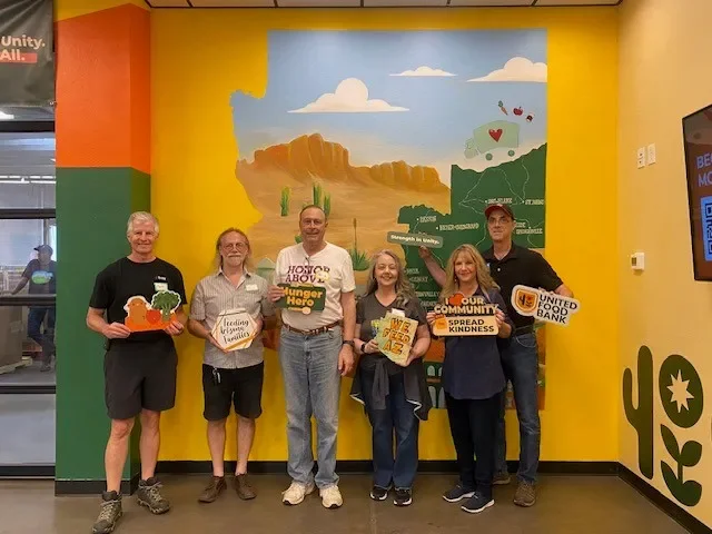 Arizona Rocketeers Volunteer at Local Food Banks