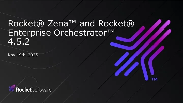 Black webinar banner with a Rocket icon