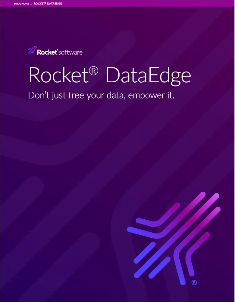 Rocket® DataEdge | Rocket Software