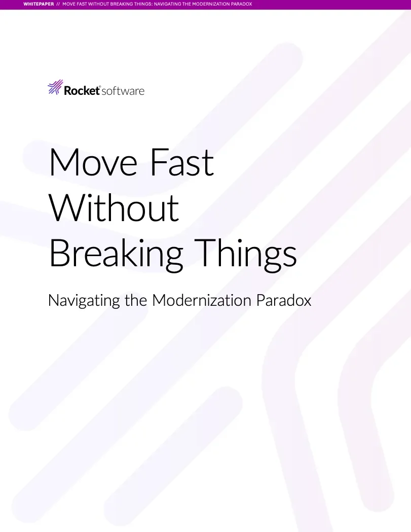 Move Fast Without Breaking Things: Navigating the Modernization Paradox 