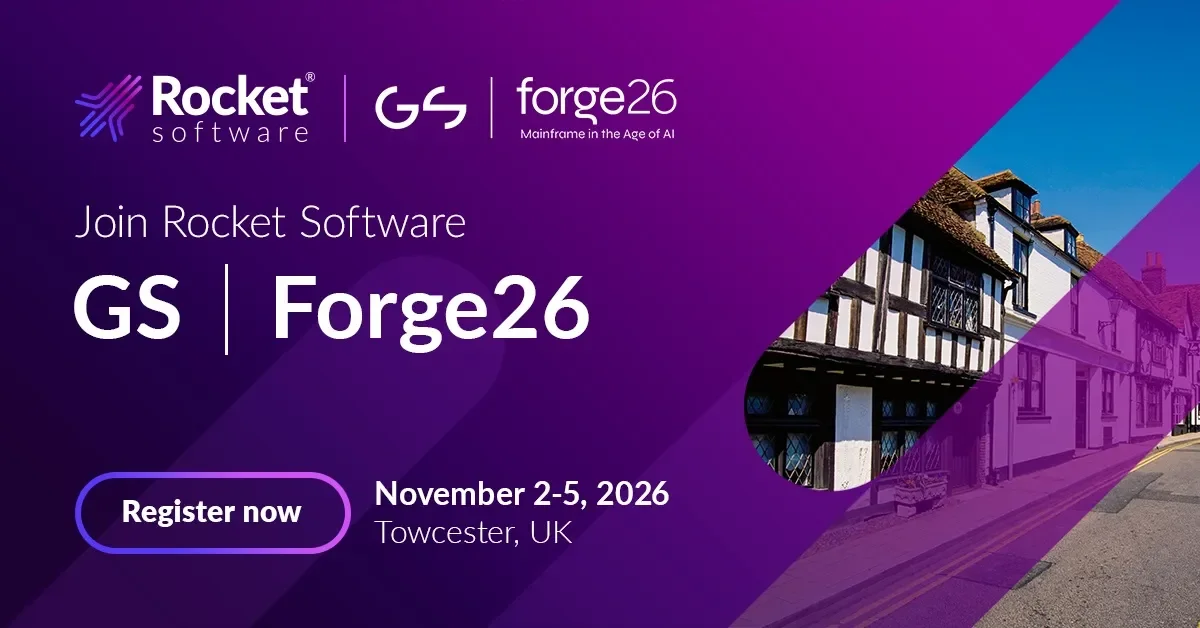 Purple event banner for GS Forge 26