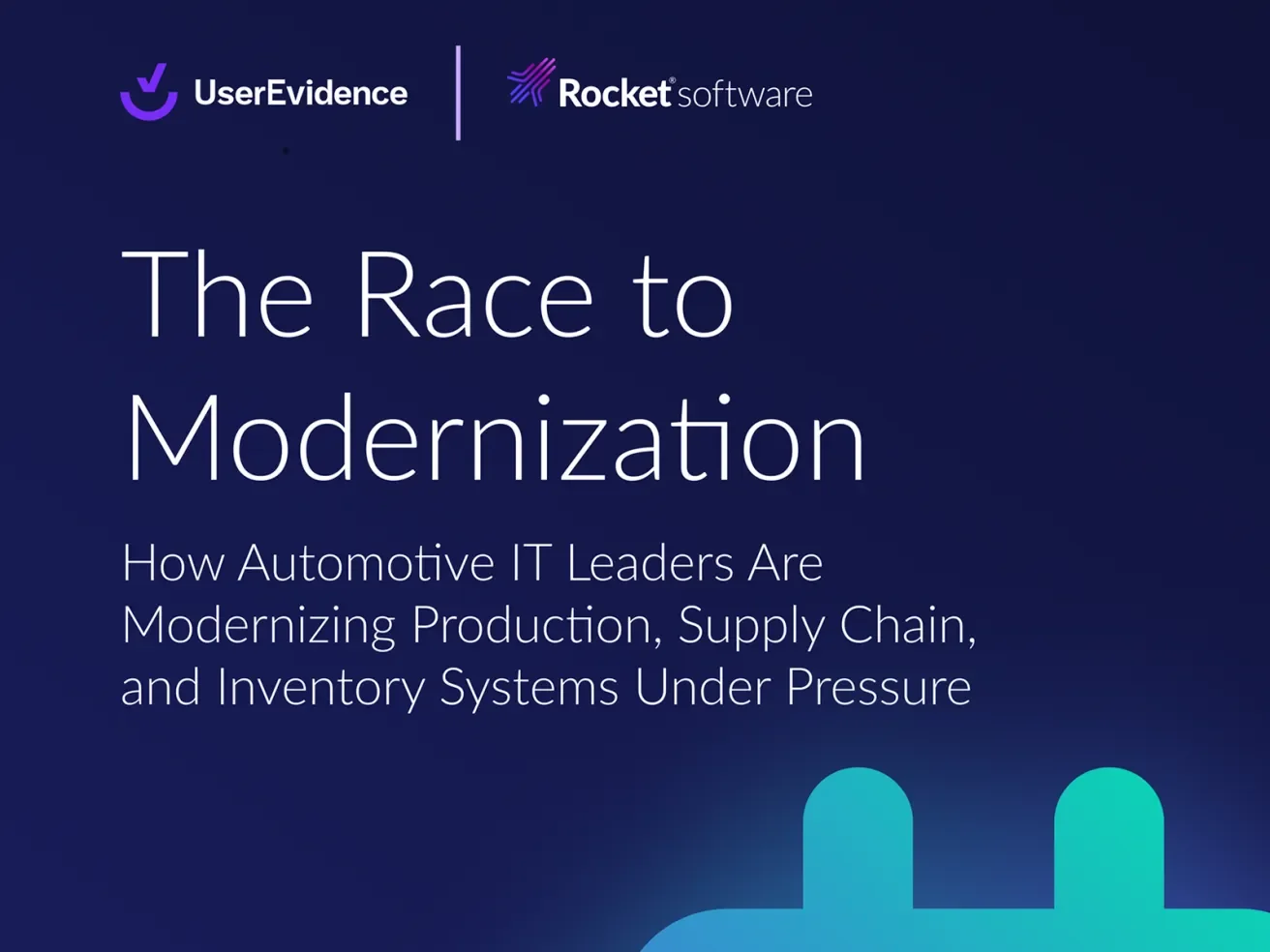 Cover image of The Race to Modernization report