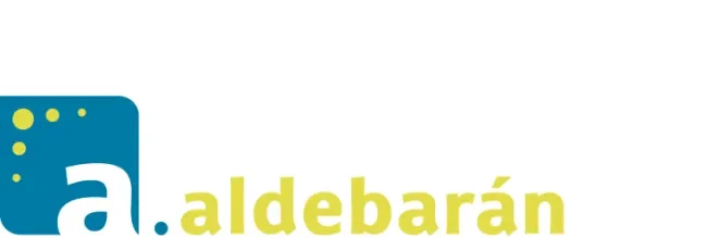Yellow Aldebaran logo