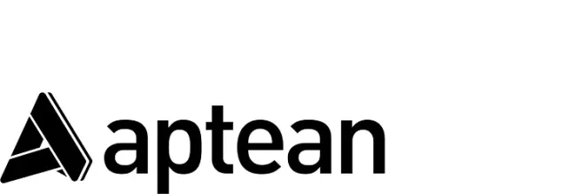 Black Aptean logo