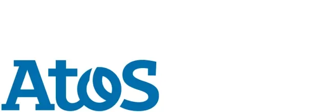 Blue Atos logo