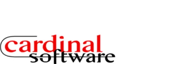 Red and black Cardinal Software logo