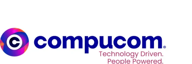 Purple Compucom logo