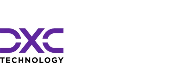 Purple DXC Technology logo