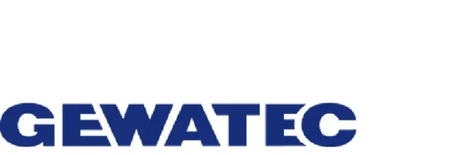 dark blue Gewatec logo