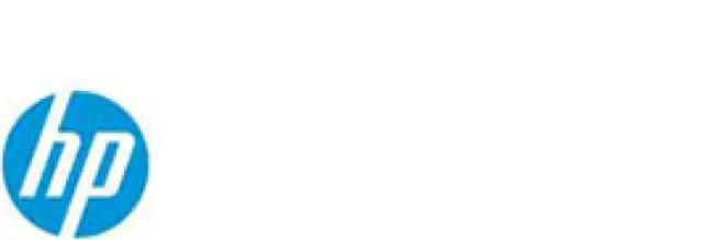 blue HP logo