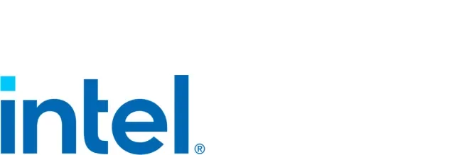 Blue Intel logo
