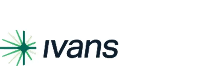 Green and black Ivans logo
