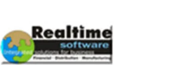 Realtime Software logo with a globe