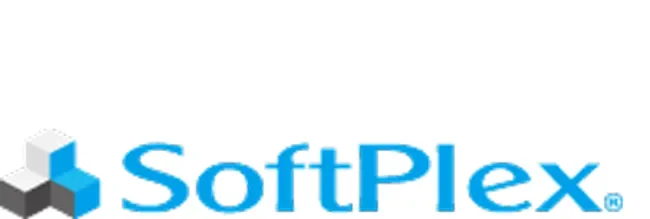 Blue SoftPlex logo