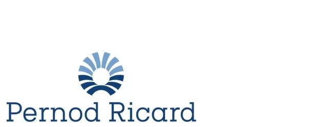 Light and dark blue Pernod Ricard Group logo