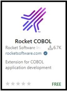 Rocket COBOL Visual Studio Code Ext