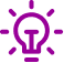 purple light icon