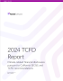 Cover of the 2024 TCFD report
