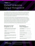 Screenshot of Rocket® Enterprise Output Management datasheet