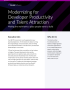 Modernizing for Developer Productivity and Talent Attraction
