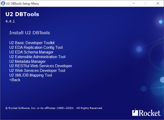 U2 DB Tools